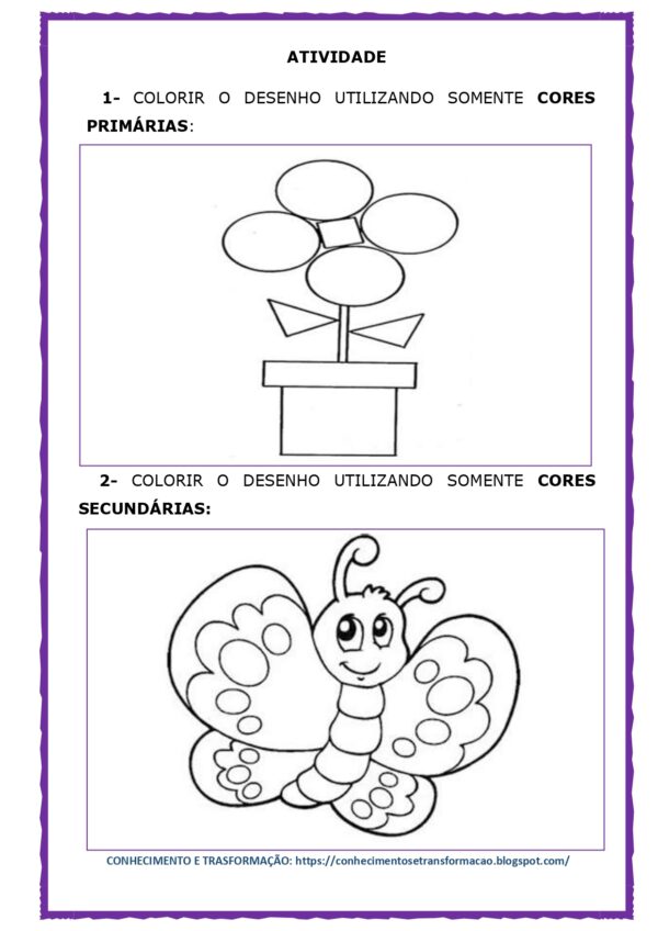 artes 1º ano - Recursos de ensino