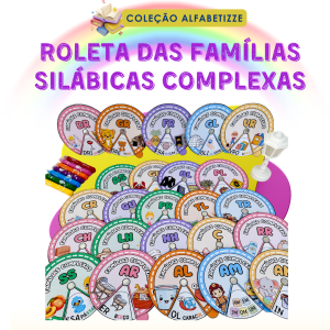 ROLETA DAS SÍLABAS COMPLEXAS