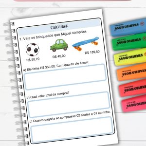 CADERNO DE MATEMÁTICA PARA O 5° ANO
