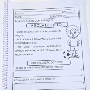 Leiturinhas – 1º e 2º anos, com 52 páginas.