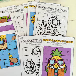 QUEBRA-CABEÇA SOMA MISTERIOSA